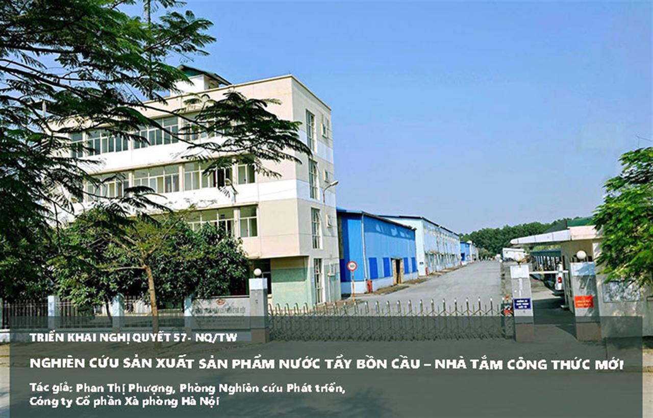 Nghiên cứu sản xuất sản phẩm nước tẩy bồn cầu - nhà tắm công thức mới