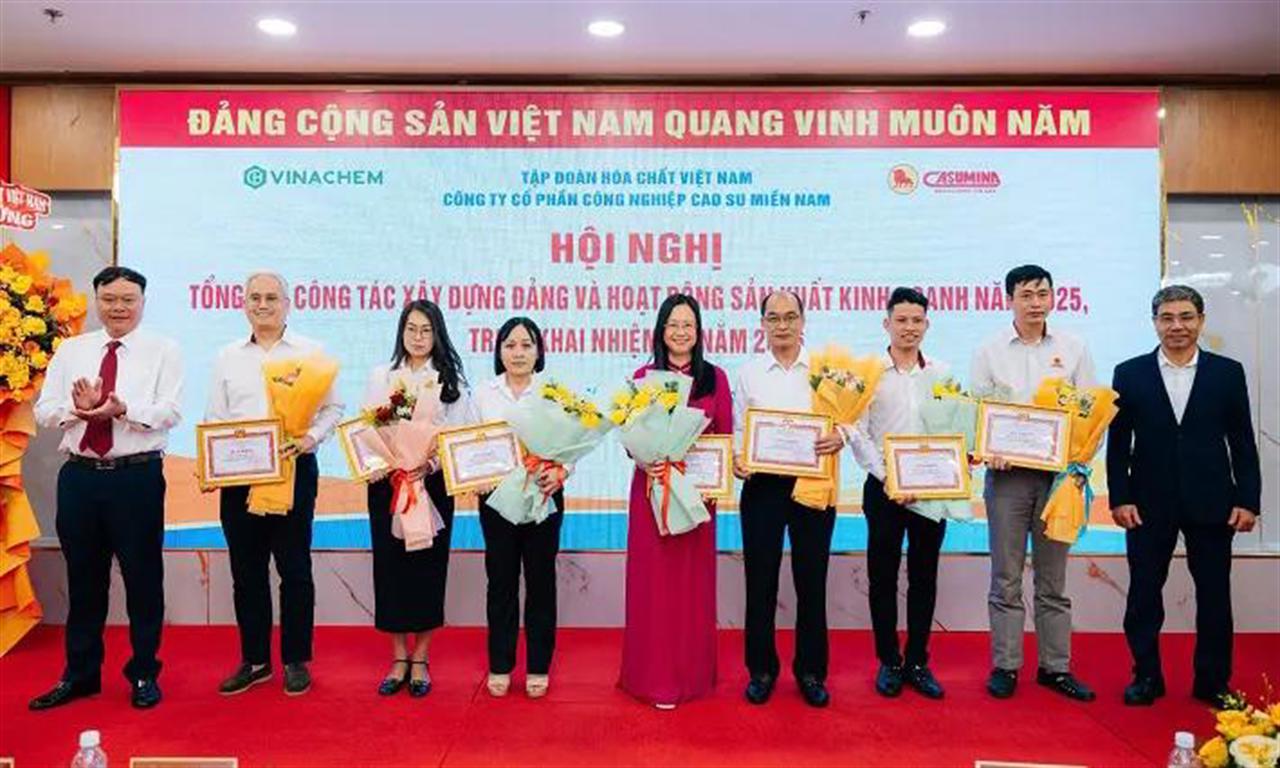 Casumina vào Top 5 doanh thu, triển khai đồng bộ nhiệm vụ trọng tâm 2026