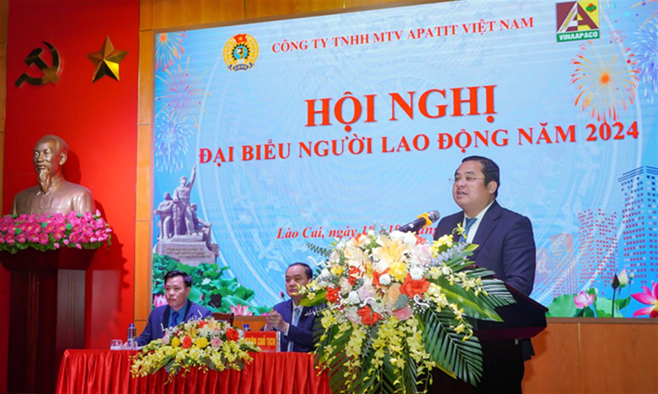 Công ty TNHH MTV Apatit Việt Nam: Hội nghị đại biểu Người lao động năm 2024