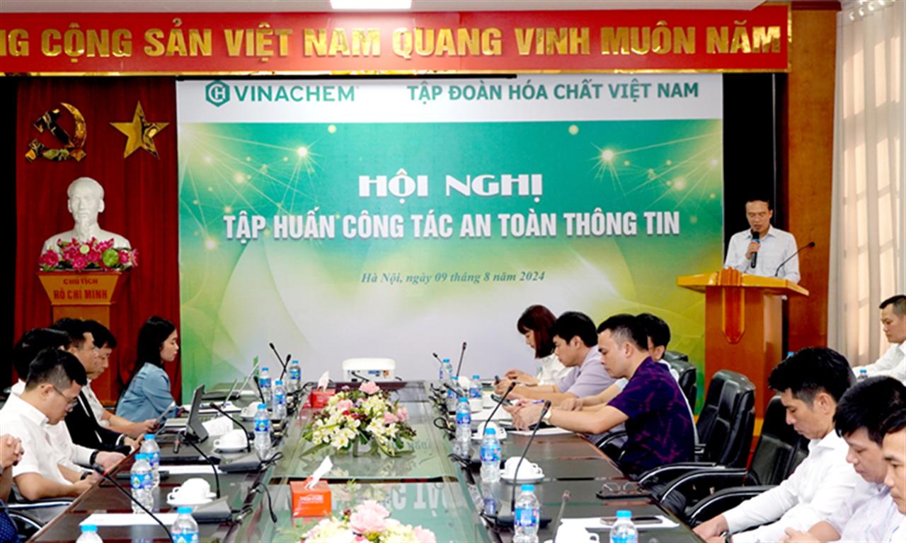 VINACHEM: Hội nghị Tập huấn Công tác An toàn thông tin