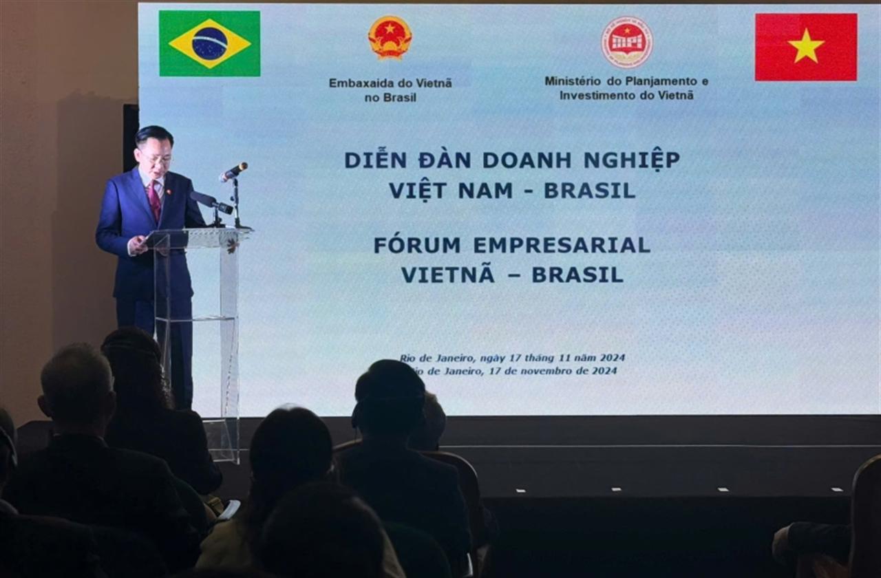 Tập đoàn Hóa chất Việt Nam mong muốn phát triển hợp tác song phương trong lĩnh vực hoá chất với các doanh nghiệp Brazil