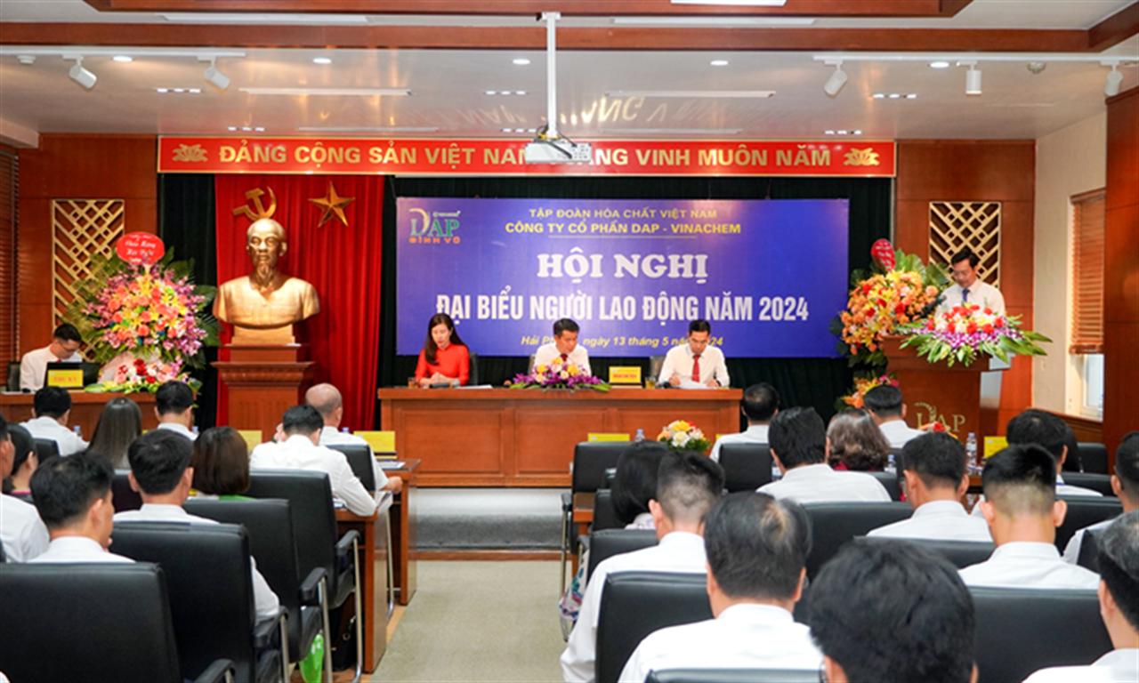 Hội nghị Đại biểu Người lao động Công ty CP DAP - VINACHEM