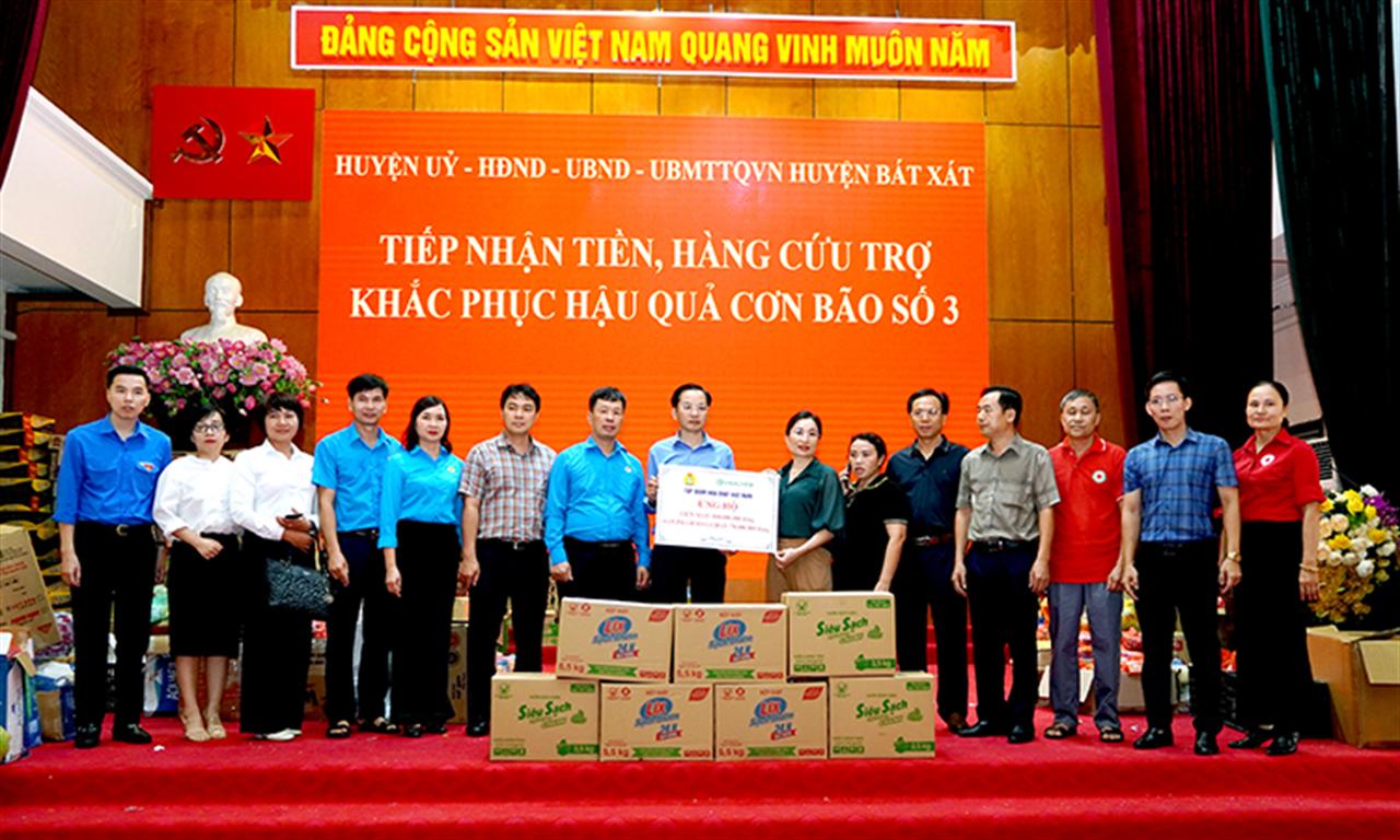 VINACHEM: Thăm hỏi, động viên, chia sẻ khó khăn với người dân, CNVC LĐ bị thiệt hại bởi bão số 3