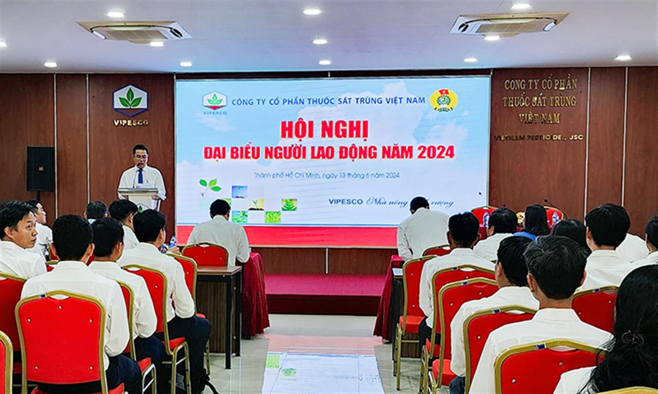 Vipesco tổ chức thành công Hội nghị Đại biểu Người Lao động năm 2024