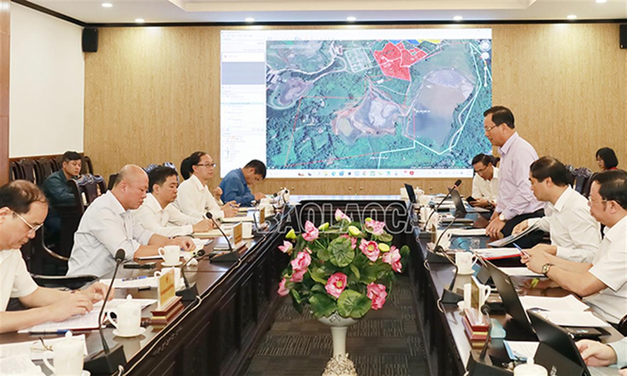 Tiếp tục tháo gỡ khó khăn, vướng mắc cho Công ty Apatit Việt Nam