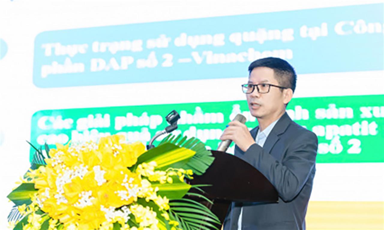 Nâng cao hiệu quả sử dụng quặng trong sản xuất phân DAP