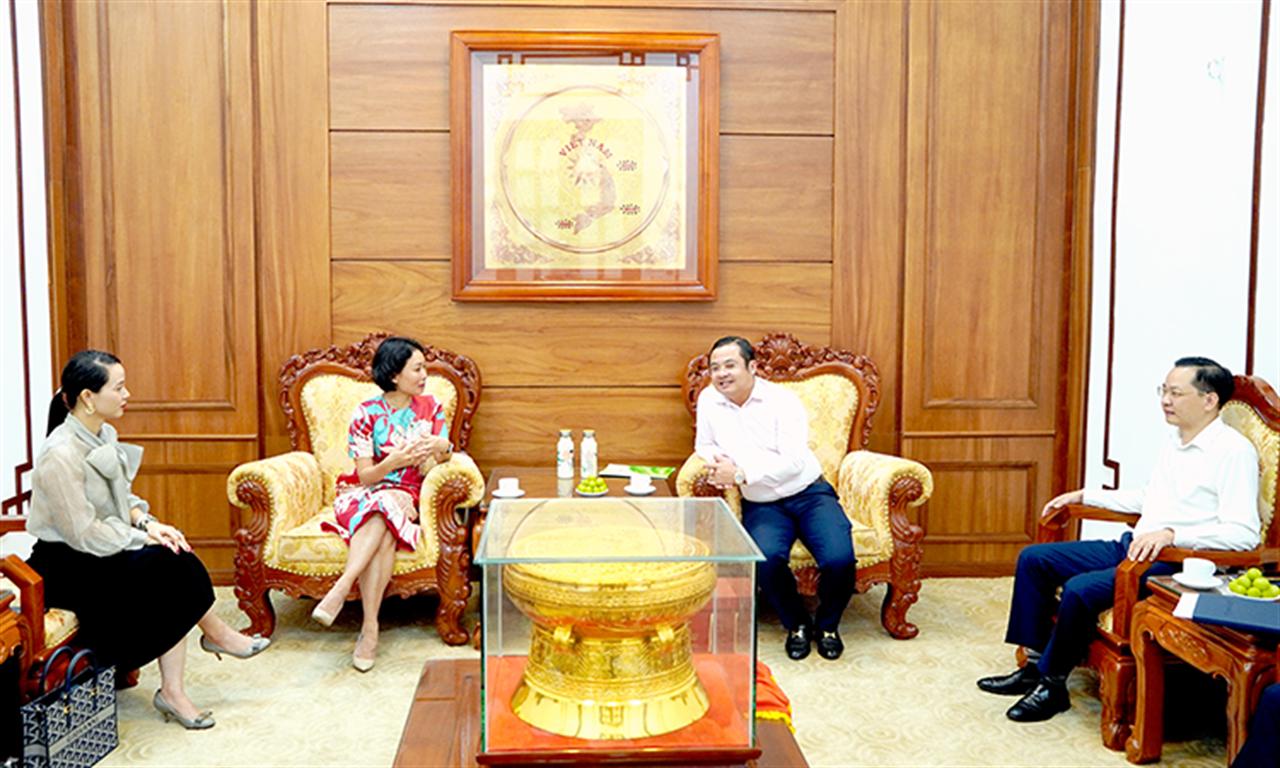 Lãnh đạo Tập đoàn Hóa chất Việt Nam tiếp và làm việc với Tập đoàn Vingroup