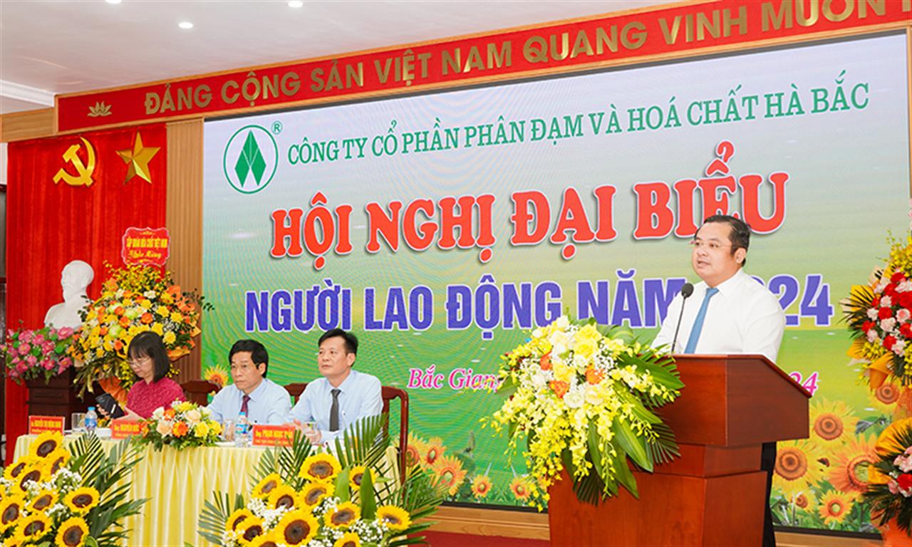 Hội nghị Đại biểu Người lao động Công ty CP Phân đạm và Hóa chất Hà Bắc năm 2024