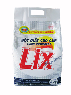 DETERGENT POWDER Lix Extra :: Products :: Tập đoàn Hóa chất Việt Nam