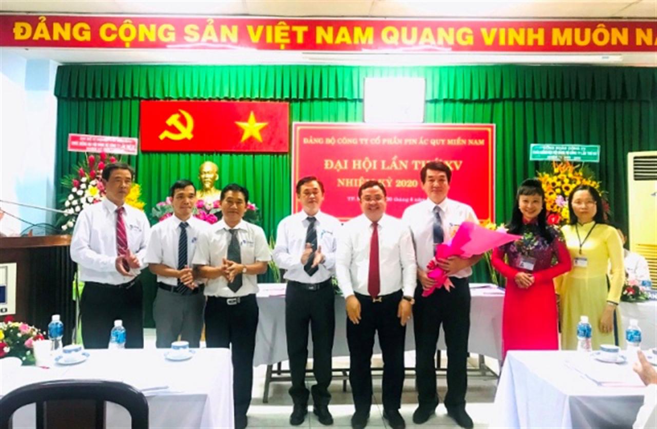 Đại hội Đảng bộ Công ty Cổ phần Pin Ắc quy Miền Nam nhiệm kỳ 2020-2025