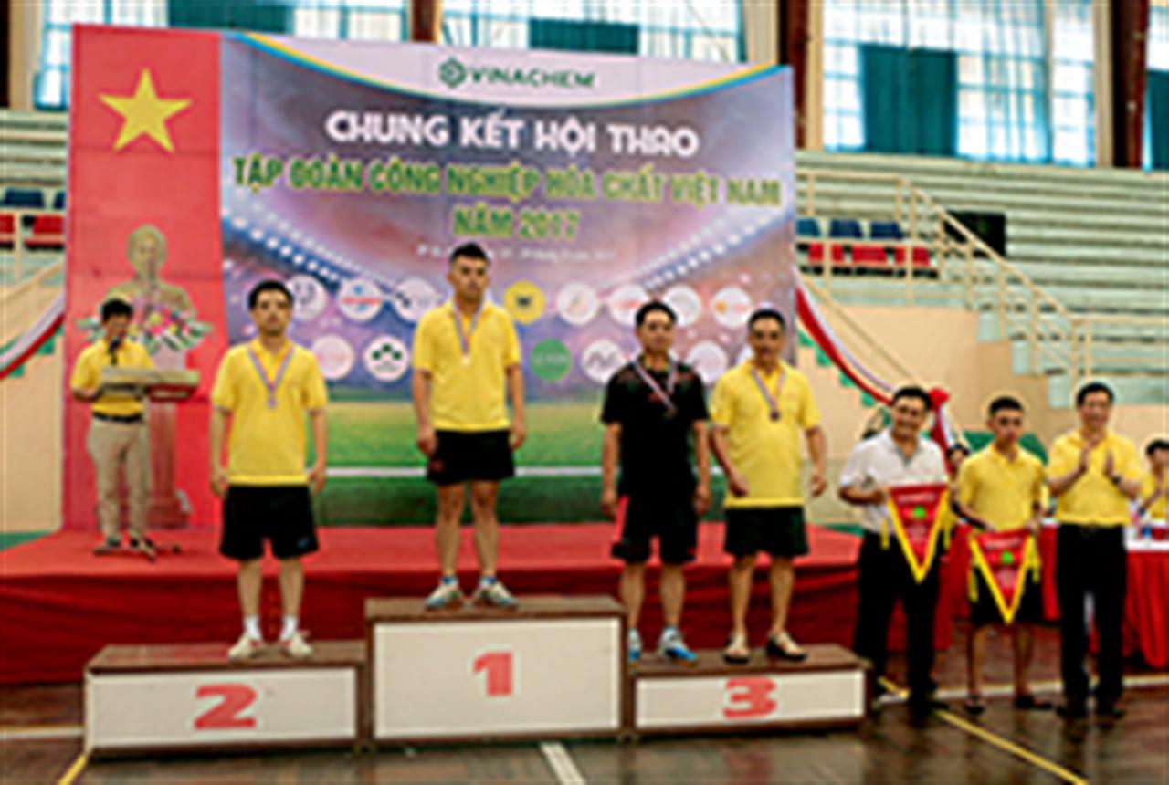 Chung kết Hội thao CNLĐ Tập đoàn Công nghiệp Hóa chất Việt Nam