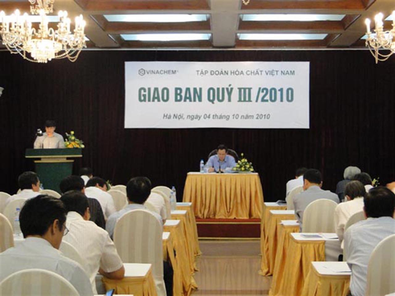 Vinachem's third quarter Hand-over meeting