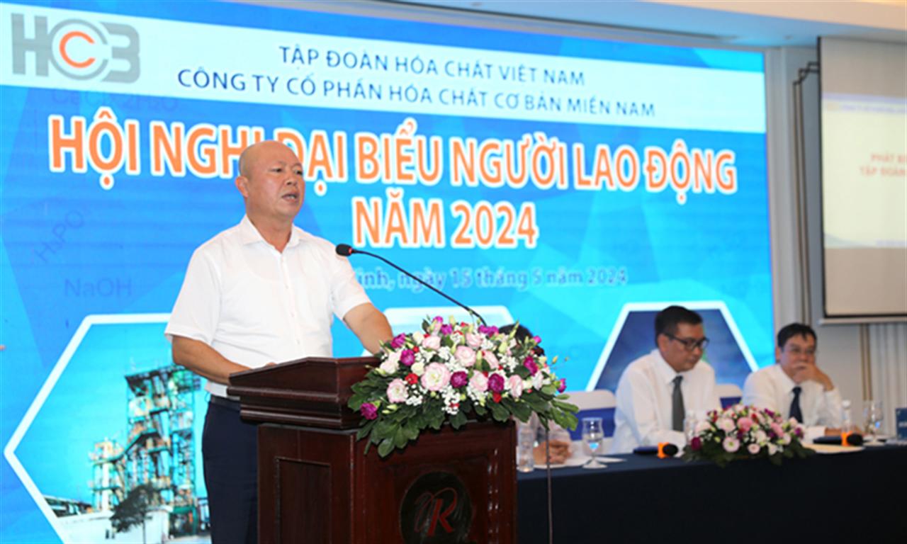 Hội nghị Đại biểu Người lao động Công ty CP Hóa chất Cơ bản miền Nam năm 2024