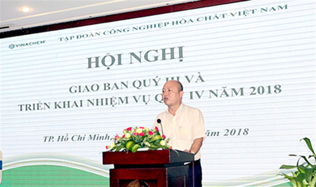 Vinachem: hoạt động sản xuất kinh doanh quý III/2018  đạt hiệu quả cao hơn so với cùng kỳ