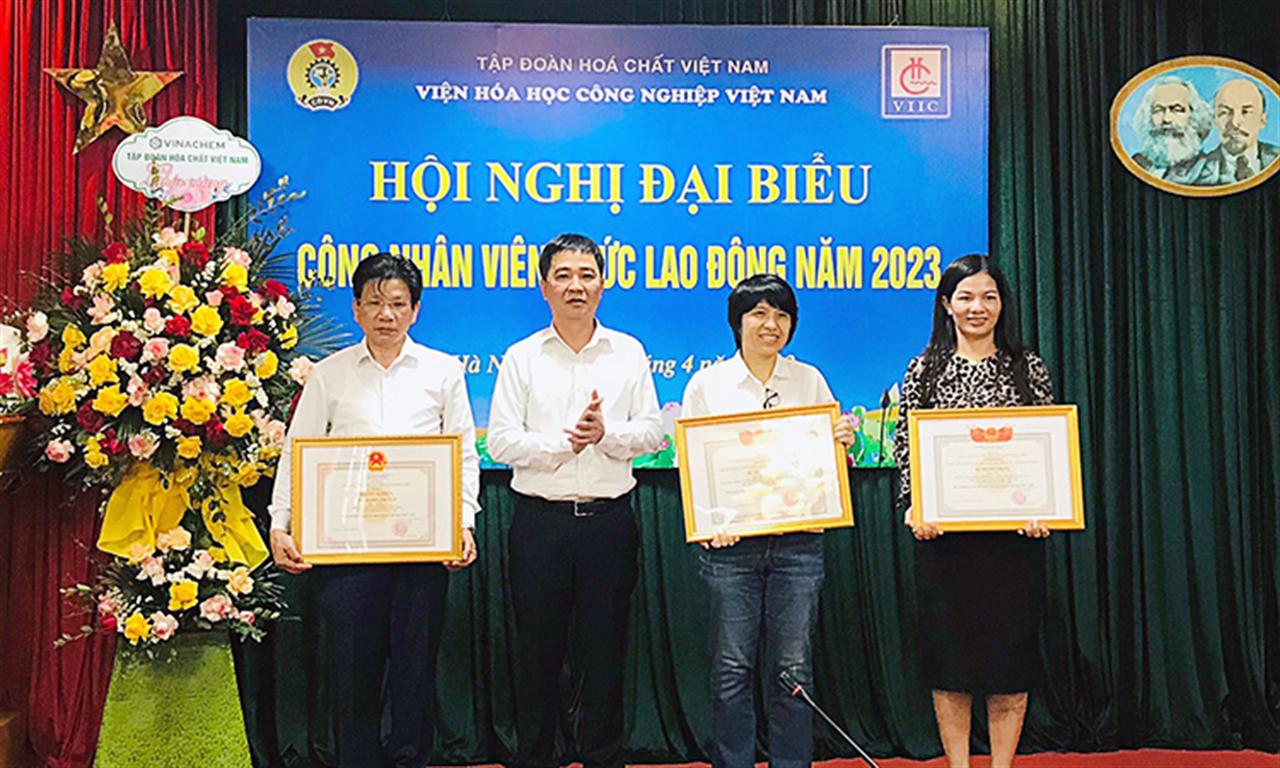 Hội nghị Đại biểu Người lao động Viện Hóa học Công nghiệp Việt Nam năm 2023