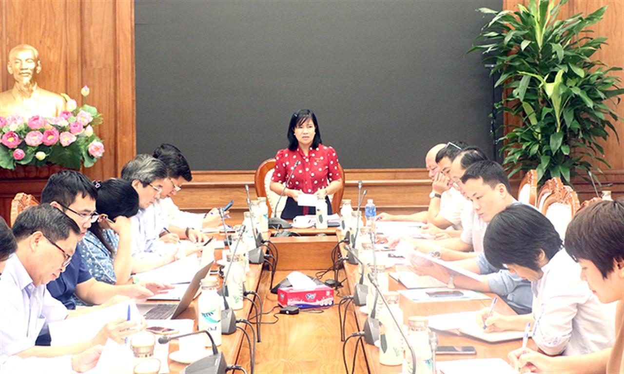 Đoàn công tác của Ủy ban Khoa học, Công nghệ và Môi trường của Quốc hội làm việc với Tập đoàn Hóa chất Việt Nam