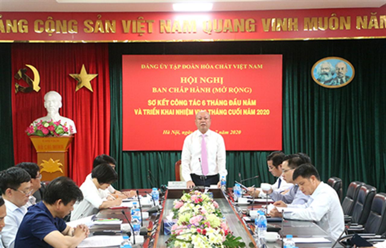 Đảng ủy VINACHEM: Sơ kết công tác 6 tháng đầu năm 2020
