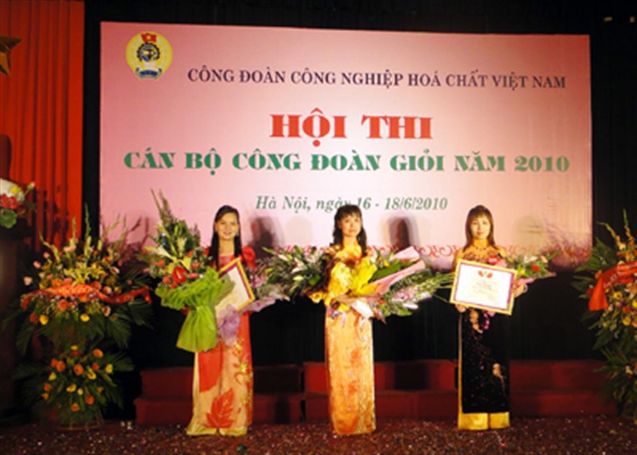 Hội thi Cán bộ công đoàn giỏi năm 2010 Công đoàn Công nghiệp Hóa chất Việt Nam
