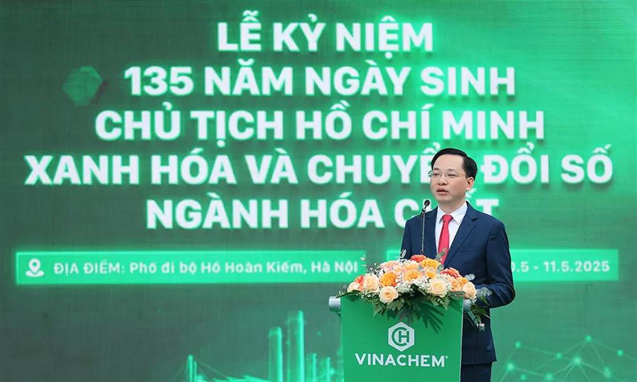 Toàn văn bài diễn văn khai mạc của đồng chí Nguyễn Hữu Tú – Phó Bí thư Đảng ủy, Tổng Giám đốc Tập đoàn tại Lễ kỷ niệm 135 năm ngày sinh Chủ tịch Hồ Chí Minh - Xanh hóa và chuyển đổi số ngành hóa chất