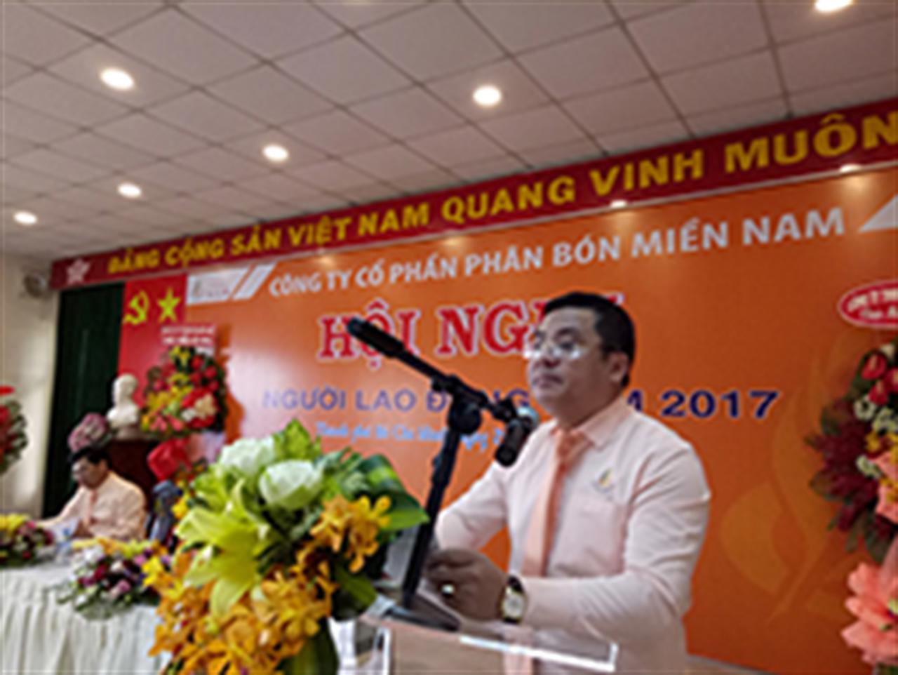 Công ty Cổ phần Phân bón Miền Nam tổ chức Hội nghị Người Lao động năm 2017