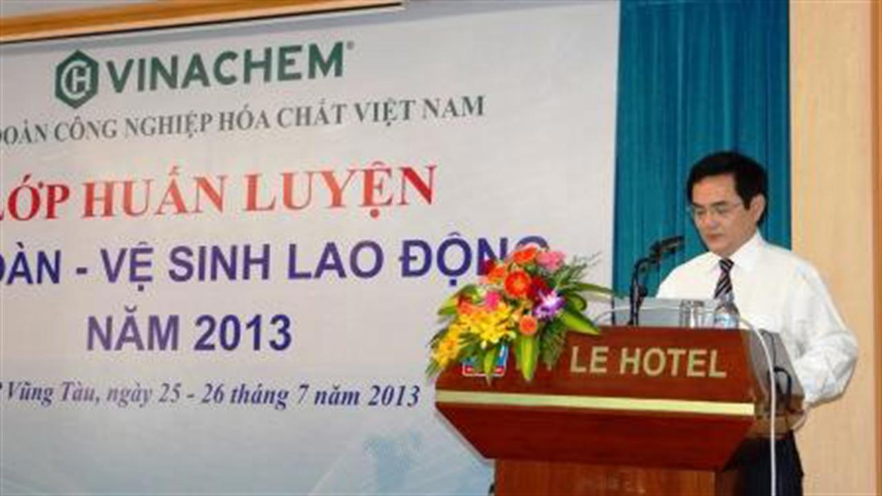 Tập Đoàn Công Nghiệp Hoá chất Việt Nam tổ chức huấn luyện công tác an toàn - vệ sinh lao động và PCCN