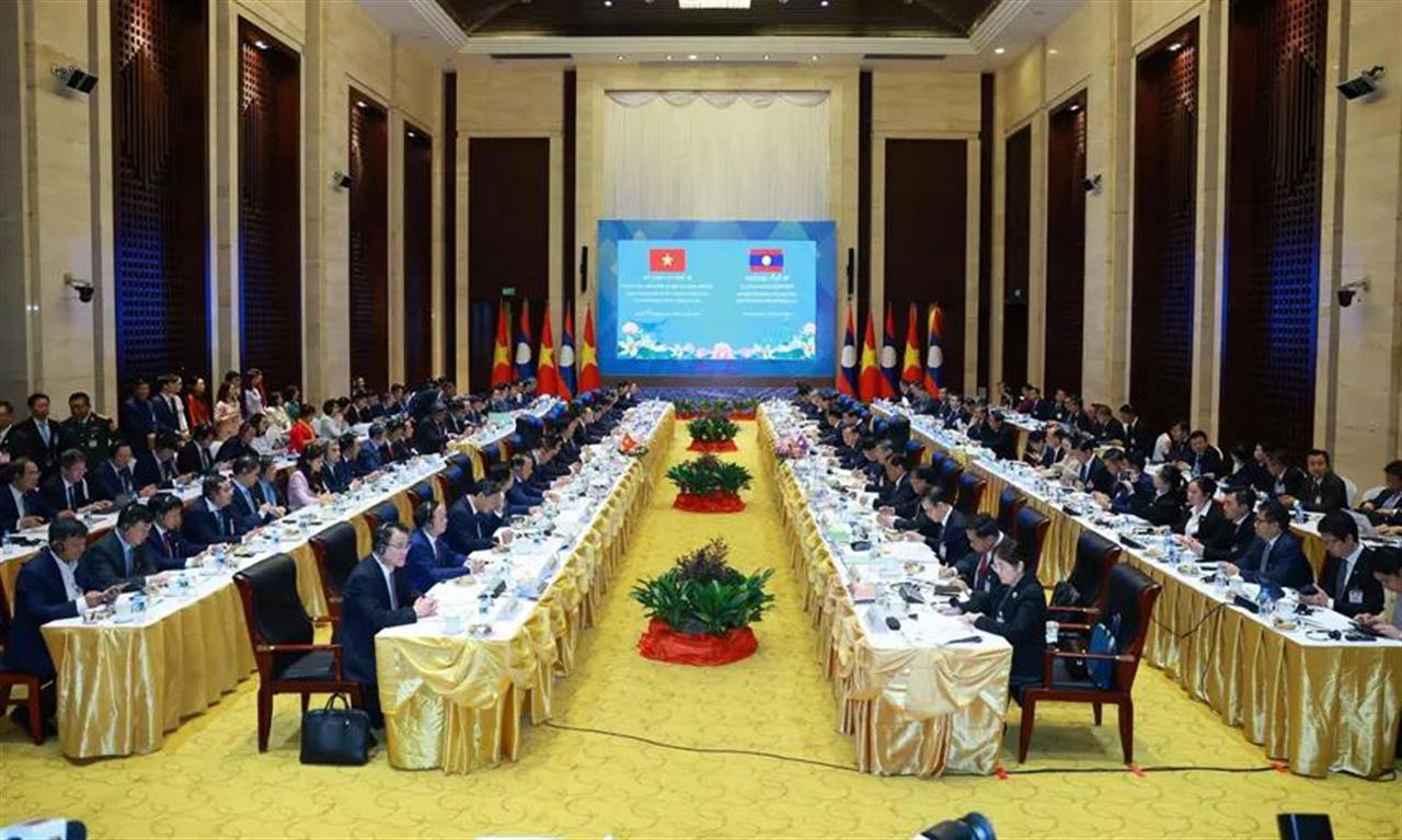 Thủ tướng Phạm Minh Chính và Thủ tướng Lào đồng chủ trì Kỳ họp 48 Ủy ban liên Chính phủ hợp tác Việt Nam - Lào