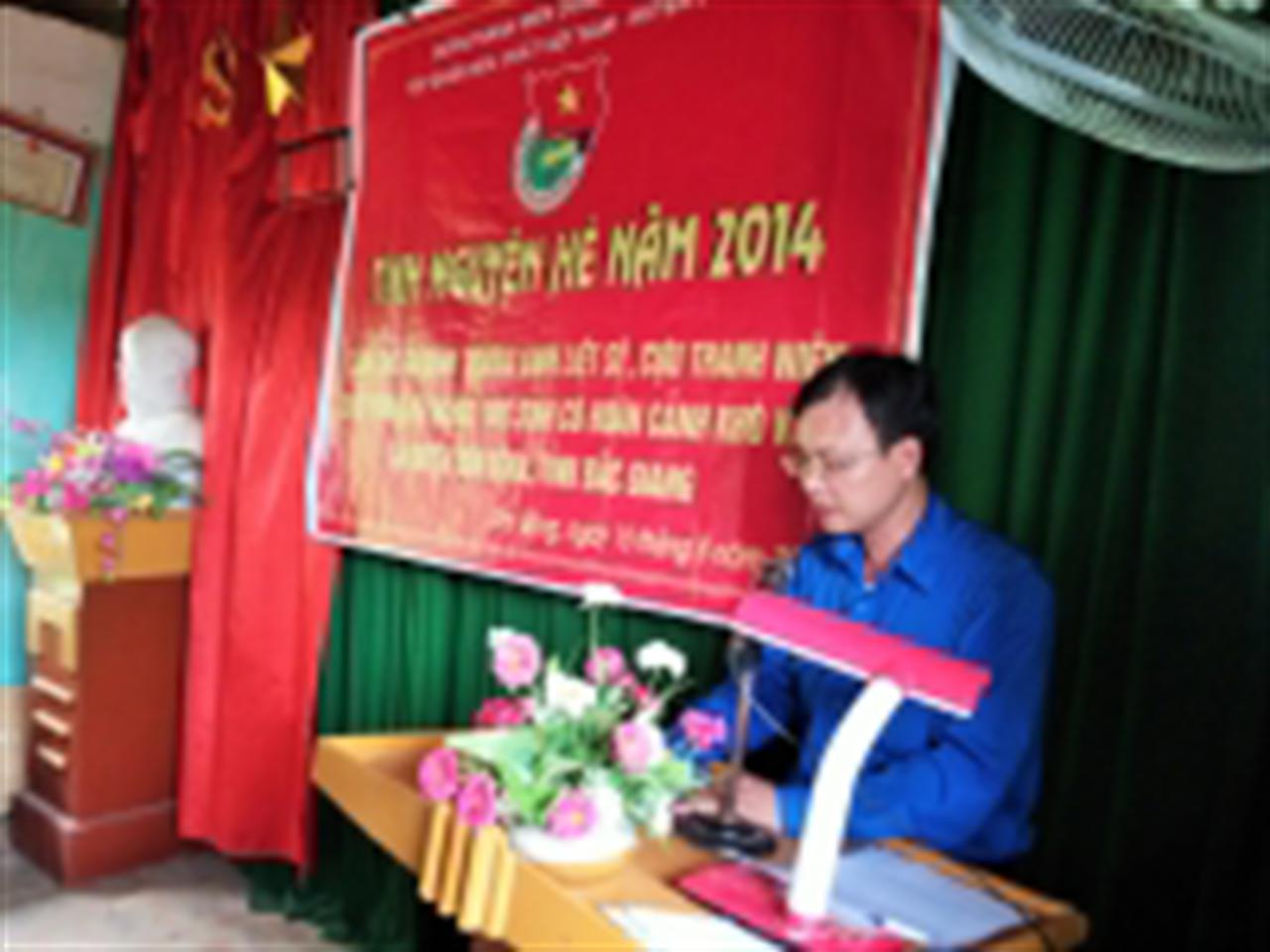 Đoàn Thanh niên Tập đoàn Hóa chất Việt Nam tổ chức “Chương trình tình nguyện hè 2014”