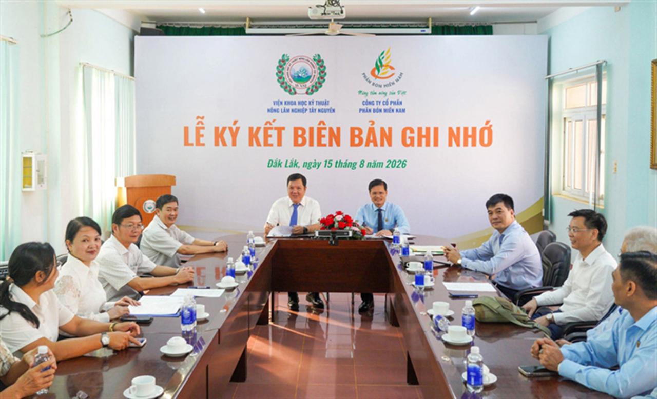 Phân bón Miền Nam và WASI hợp tác phát triển nông nghiệp bền vững tại Tây Nguyên