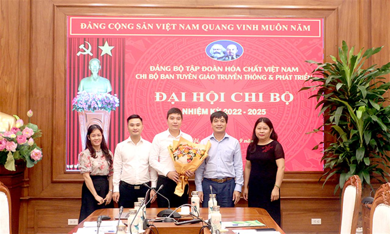 Đại hội Chi bộ Ban Tuyên giáo Truyền thông và Phát triển nhiệm kỳ 2022 – 2025