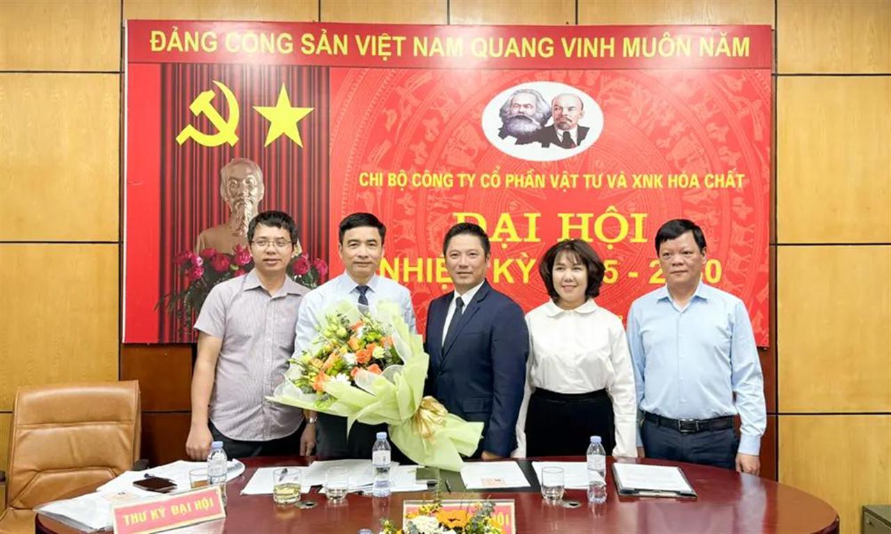 Đại hội Chi bộ Công ty CP Vật tư và XNK Hóa chất nhiệm kỳ 2025 - 2030