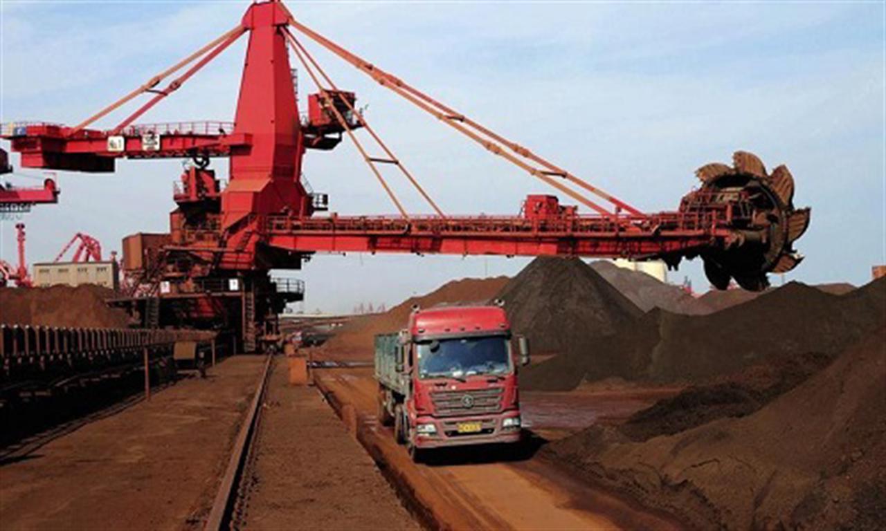 Iron ore price climbs on stimulus bets