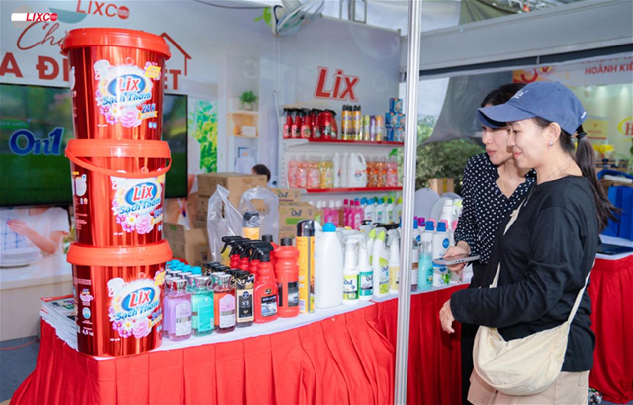 LIXCO tham gia Lễ hội kỷ niệm 30 năm Hàng Việt Nam chất lượng cao