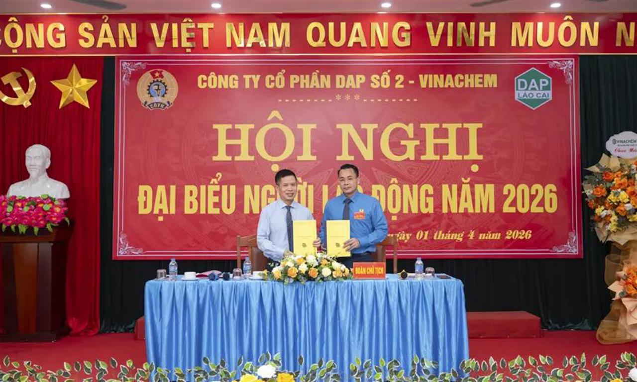 DAP số 2 – Vinachem: Hiệu quả sản xuất kinh doanh tăng trưởng ấn tượng, thu nhập người lao động tiếp tục được cải thiện
