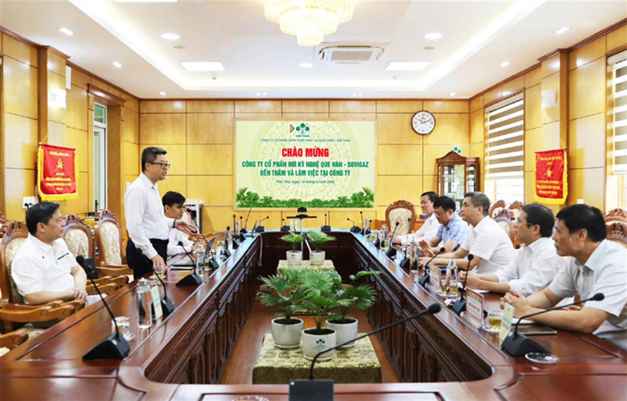 Supe Lâm Thao và SOVIGAZ tăng cường kết nối, mở rộng cơ hội hợp tác trong Tập đoàn Hóa chất Việt Nam