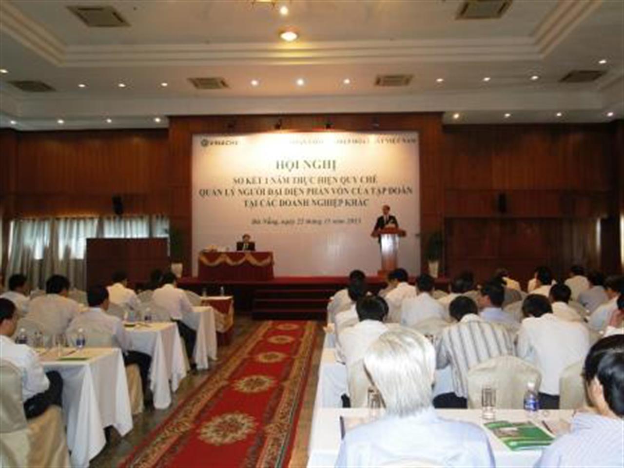 Hội nghị sơ kết công tác thực hiện Quy chế quản lý người đai diện phần vốn của Tập đoàn tại các doanh nghiệp