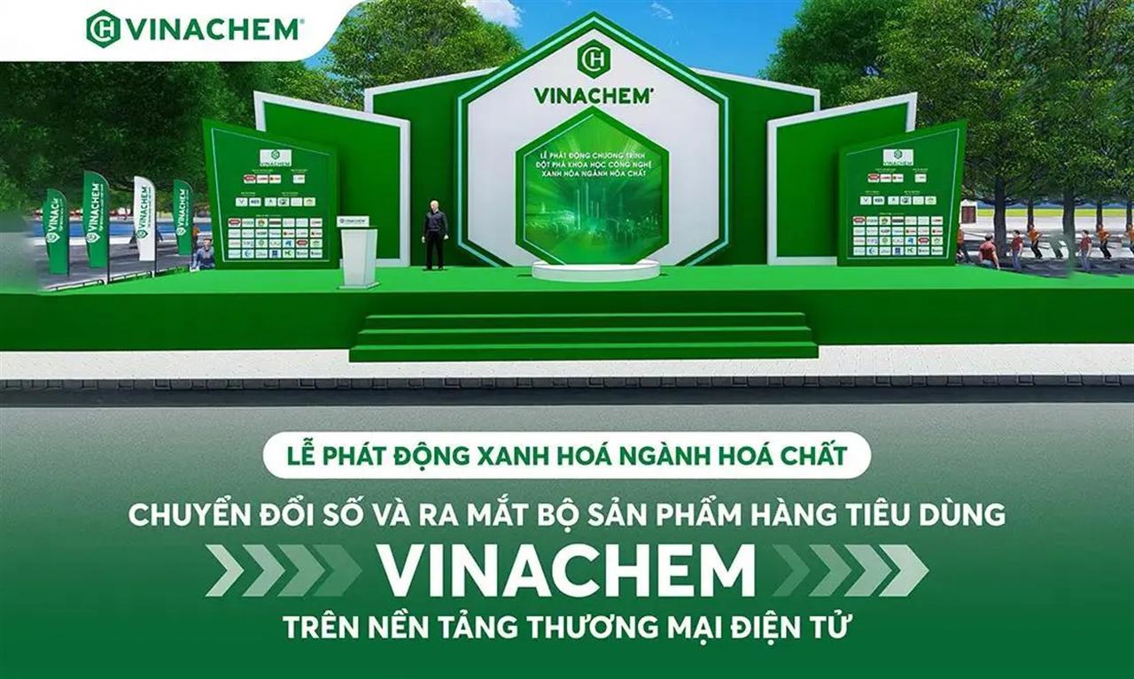 VINACHEM host Special Event at Hoan Kiem Lake Walking Street: Proud of History – Pioneering Green Transformation – Breakthrough in Digital Transformation