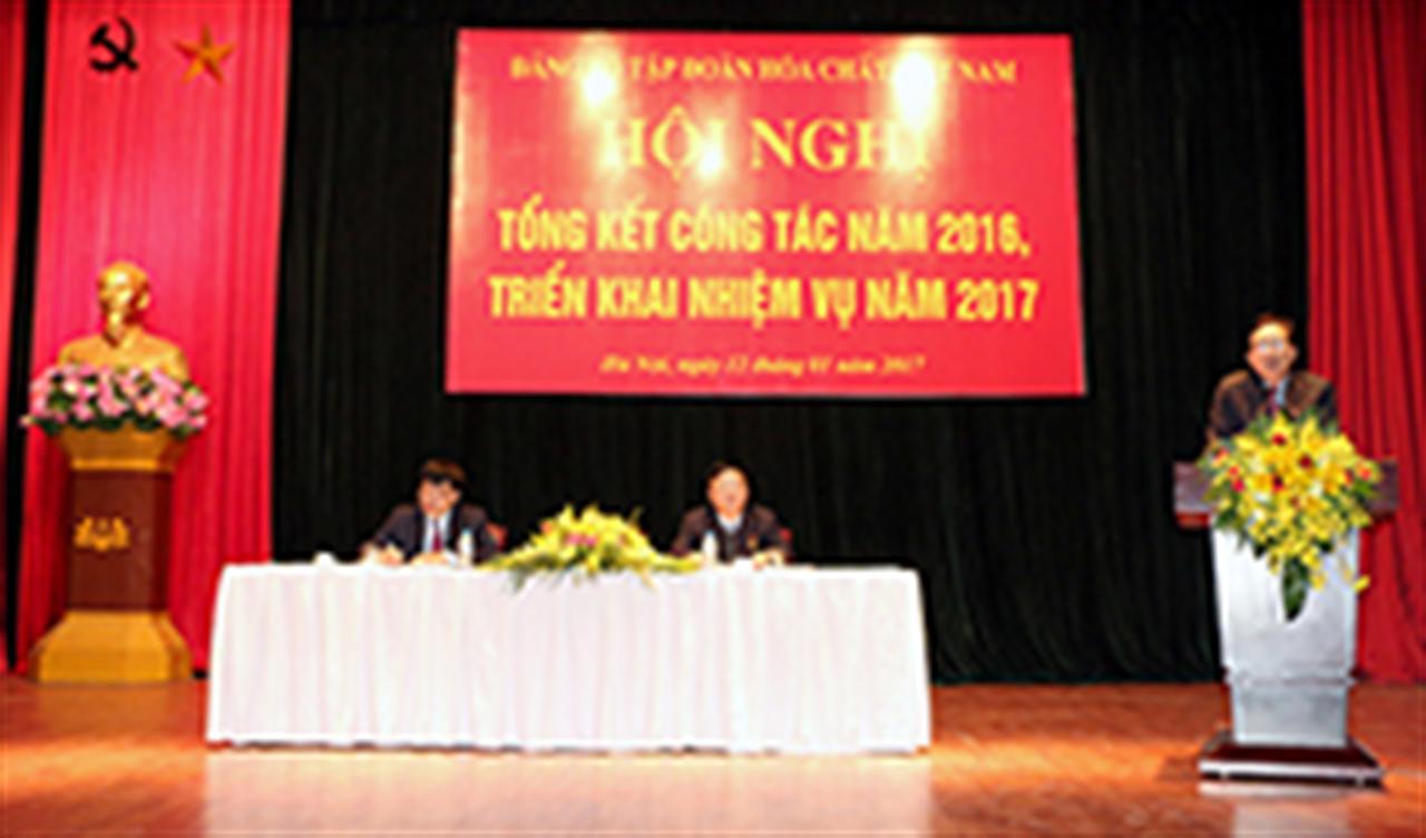 Vinachem tổ chức Hội nghị tổng kết công tác Đảng năm 2016