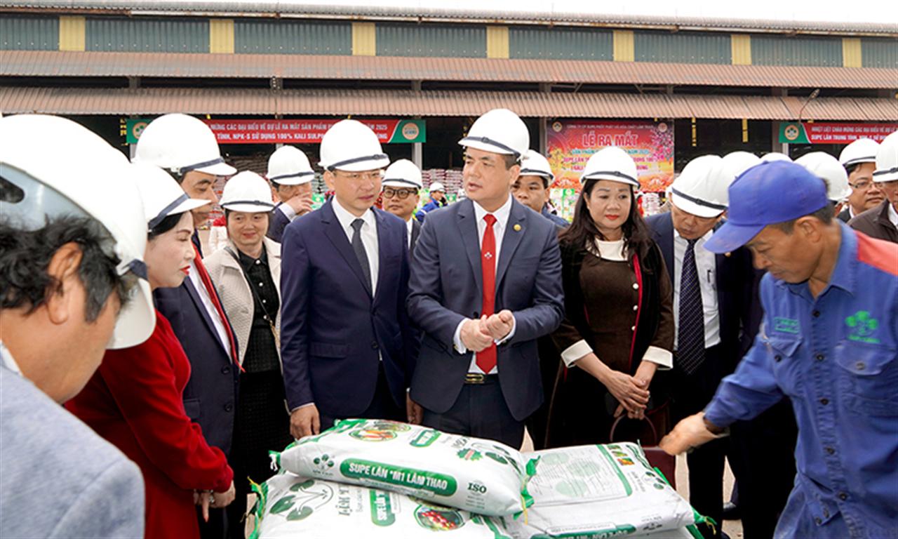 Supe Lâm Thao ra mắt thị trường sản phẩm phân bón mới năm 2025