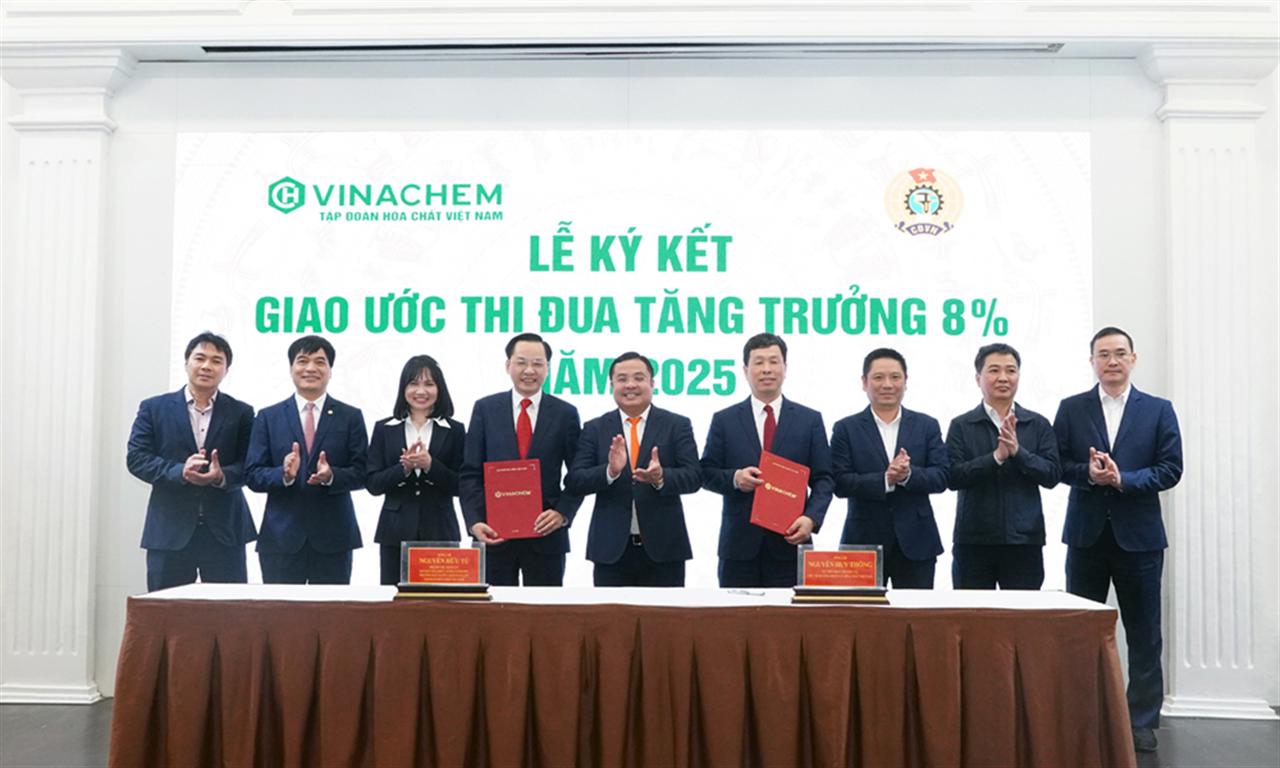 Tăng trưởng là yêu nước: Quyết tâm của Vinachem trong hành trình chinh phục mục tiêu tăng trưởng 8%