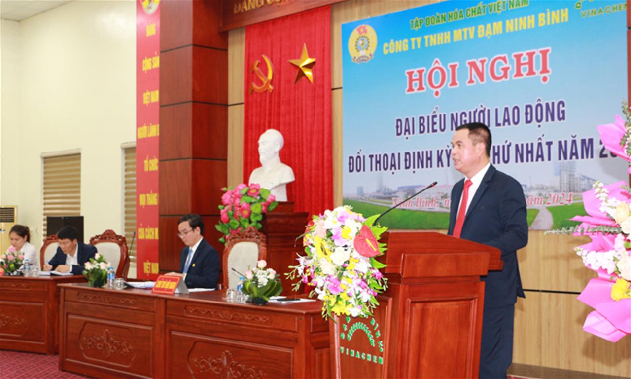 Công ty TNHH MTV Đạm Ninh Bình: Hội nghị Đại biểu Người lao động năm 2024