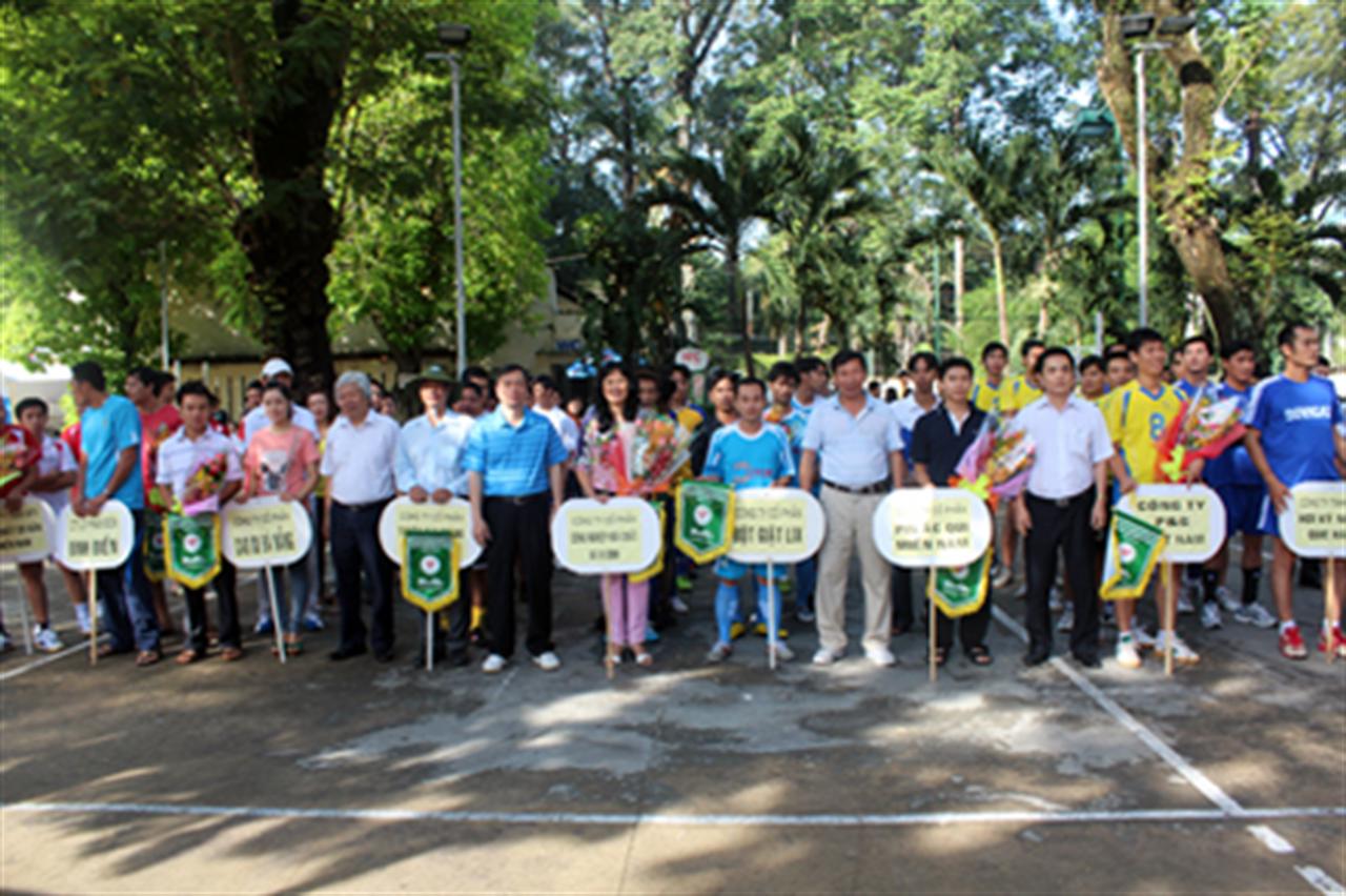 Hội thao, Hội diễn Công nhân viên chức lao động năm 2012 (khu vực phía Nam) Tập đoàn Hóa chất Việt Nam