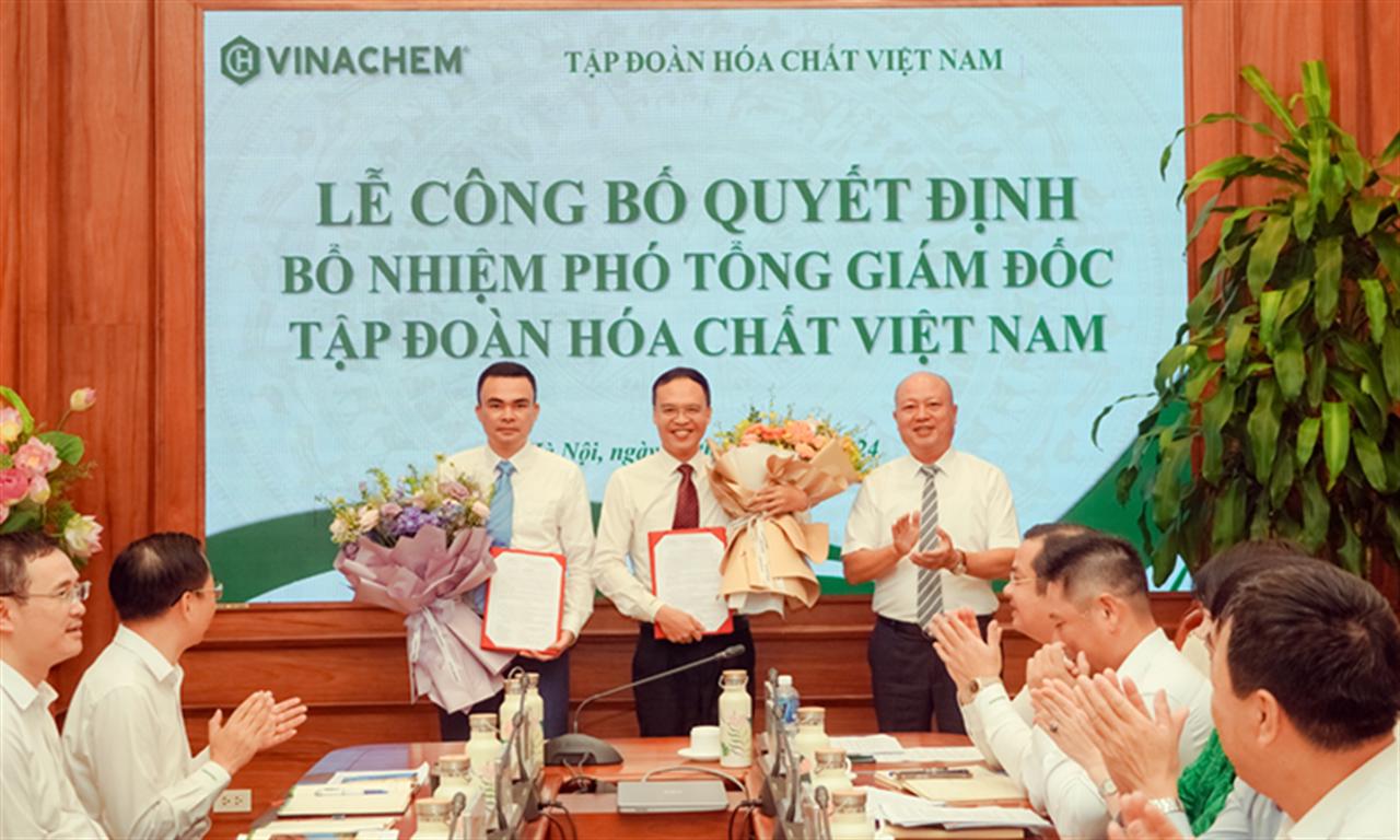 Công bố Quyết định bổ nhiệm Phó Tổng giám đốc Tập đoàn Hóa chất Việt Nam