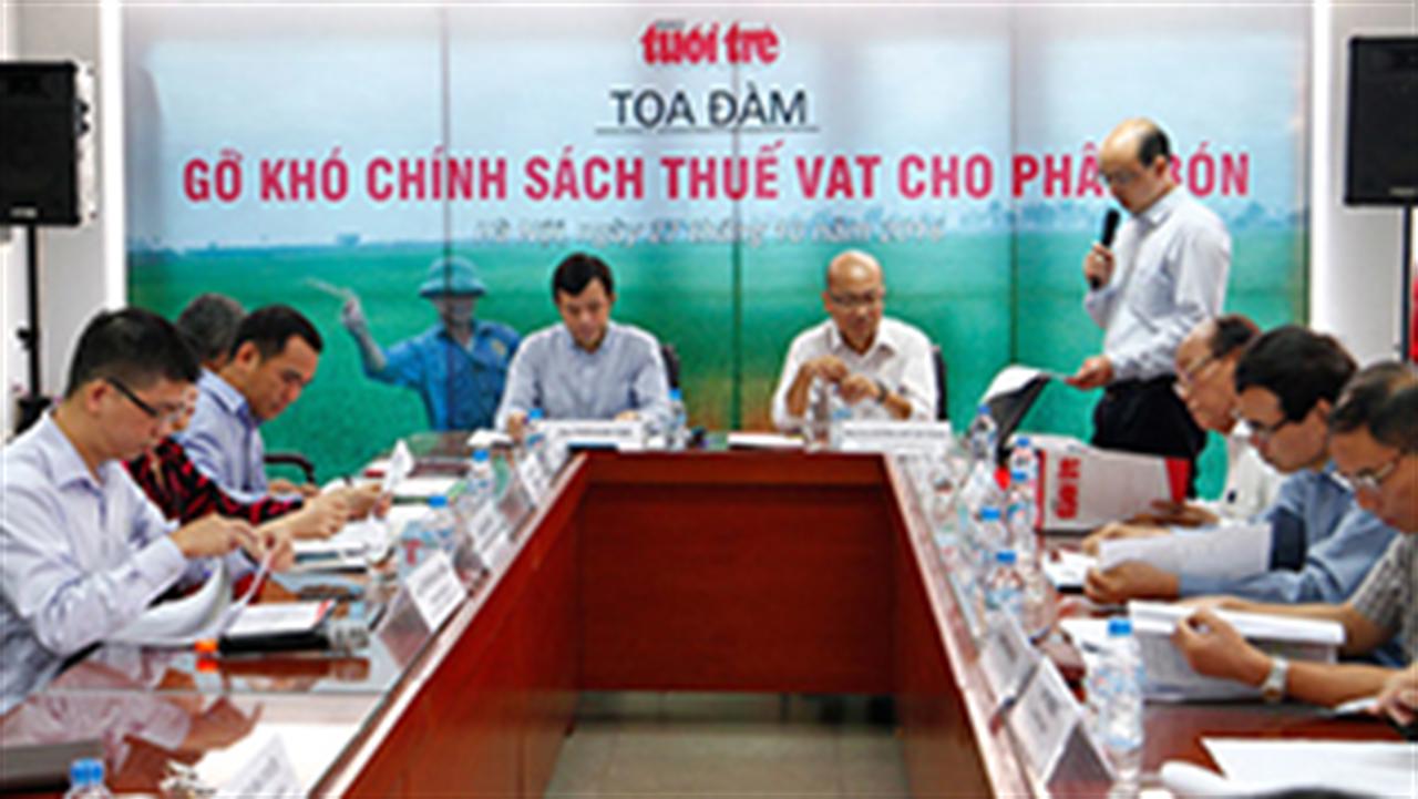 Doanh nghiệp sản xuất phân bón điêu đứng vì thuế GTGT