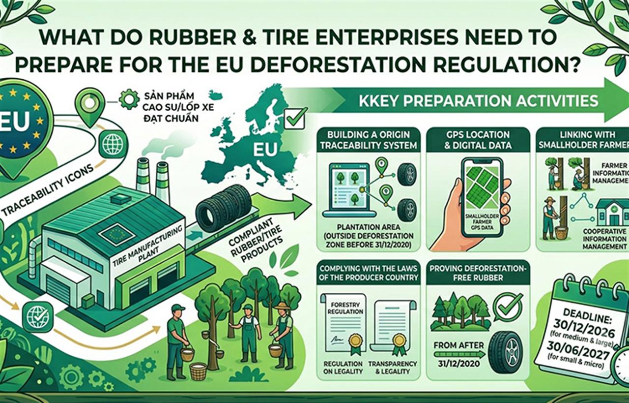 What Should Rubber and Tire Manufacturers Do to Prepare for the EU's Deforestation Regulation?