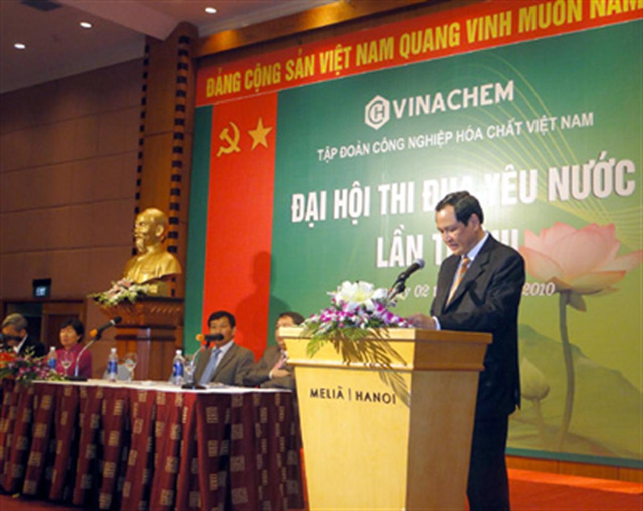 Đại hội thi đua yêu nước Tập đoàn Công nghiệp Hóa chất Việt Nam lần thứ III