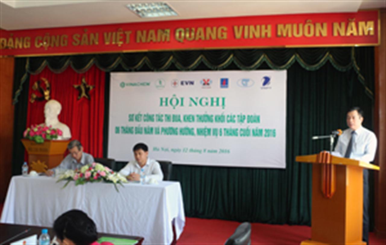 Hội nghị sơ kết công tác thi đua khen thưởng 6 tháng đầu năm của khối các tập đoàn kinh tế