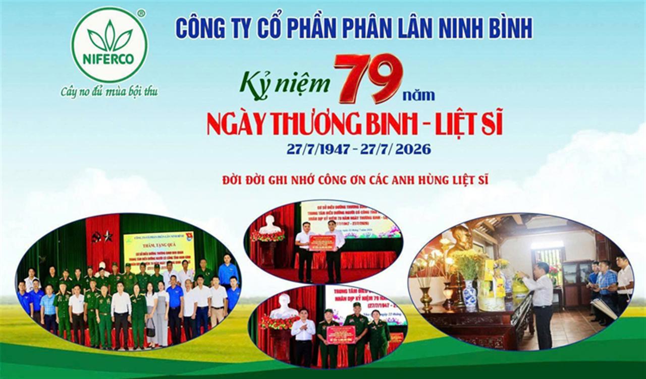 NIFERCO lan tỏa đạo lý "Uống nước nhớ nguồn" bằng những việc làm thiết thực