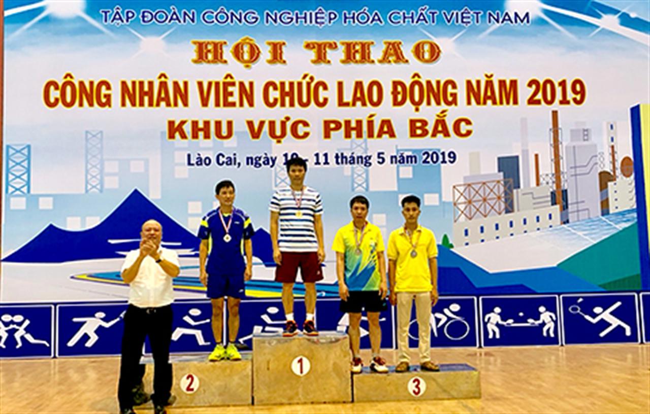 Công đoàn CNHC VN tổ chức thành công Hội thao CNLĐ VINACHEM khu vực phía Bắc