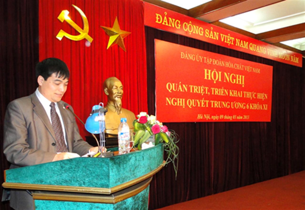 Hội nghị Học tập, quán triệt Nghị quyết Trung ương 6 (Khóa XI)