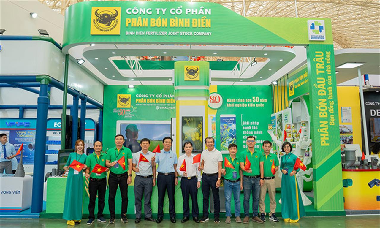 Phân bón Bình Điền: Khẳng định vị thế thương hiệu quốc gia với tầm nhìn "Xanh hóa - Số hóa" tại Triển lãm 80 năm thành tựu đất nước